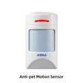 KERUI W184-Capteur de mouvement intelligent Tuya, 4G, WiFi, 101 unité de système d'alarme, sans fil, compatible Alexa, anti-cambriolage, contrôle à domicile