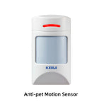 KERUI W184-Capteur de mouvement intelligent Tuya, 4G, WiFi, 101 unité de système d'alarme, sans fil, compatible Alexa, anti-cambriolage, contrôle à domicile