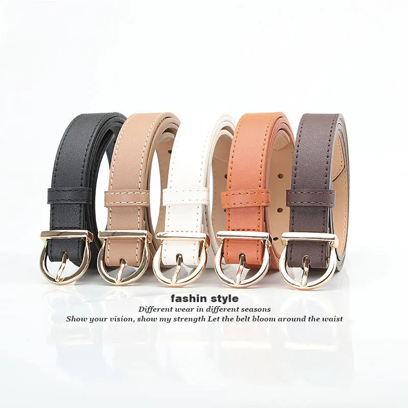 Ceinture femme mode boucle ardillon ceinture fine véritable luxe ceinture souple femmes avec pantalon Cargo jean ceinture coupe-vent ceinture en cuir PU