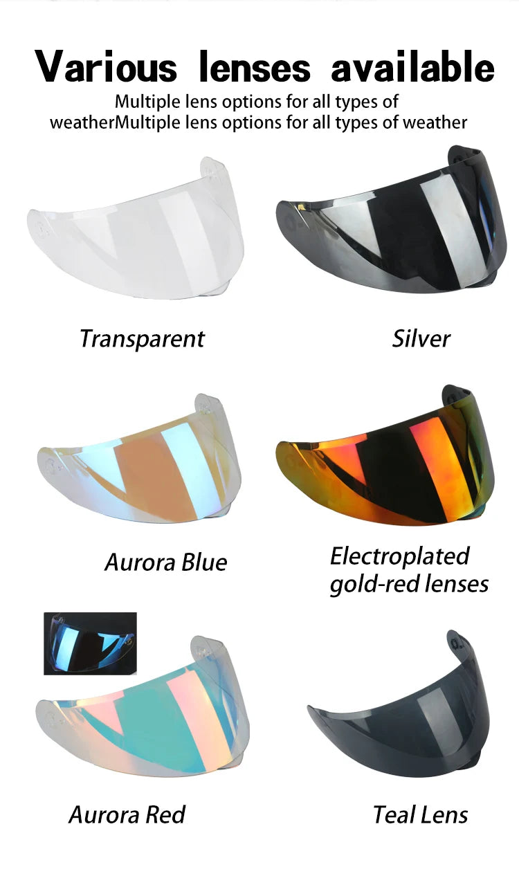 DOT Uchoose casques approuvés Crash moto équipement de protection hommes femmes casque rabattable moto visière Double soleil
