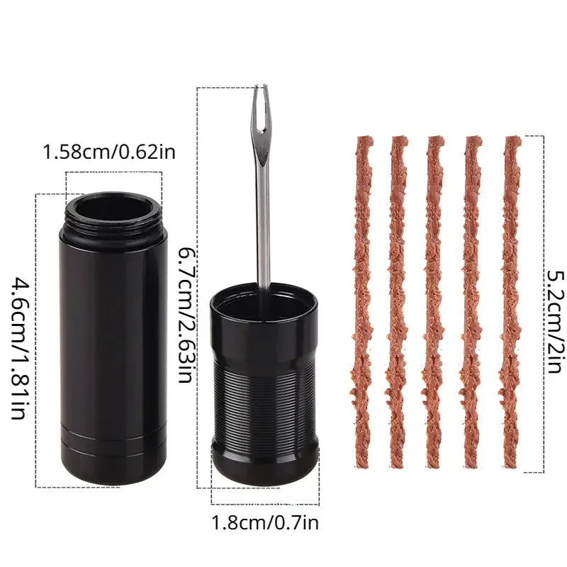Kit de Réparation Pneus Tubeless Vélo – Compact & Ultra-Léger