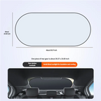 Pare-soleil réfléchissant UV pour voiture, pare-brise arrière, Protection solaire, Isolation thermique, rideaux de confidentialité pour voiture, rangement pliable