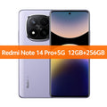 Xiaomi Redmi Note 14 Pro + Plus 5G Version mondiale téléphone portable 200MP AI caméra Snapdragon 7s Gen 3 120W HyperCharge 1.5K 120Hz IP68
