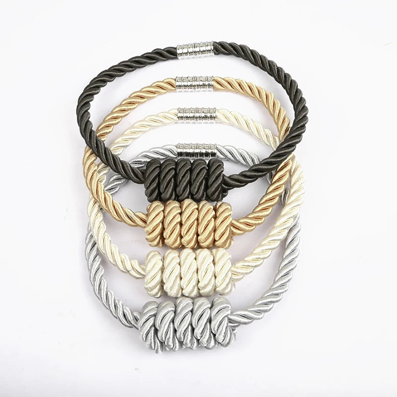 Embrasses de rideaux magnétiques, 1 pièce, embrasses de rideaux, support de rideau, accessoires décoratifs pour rideaux