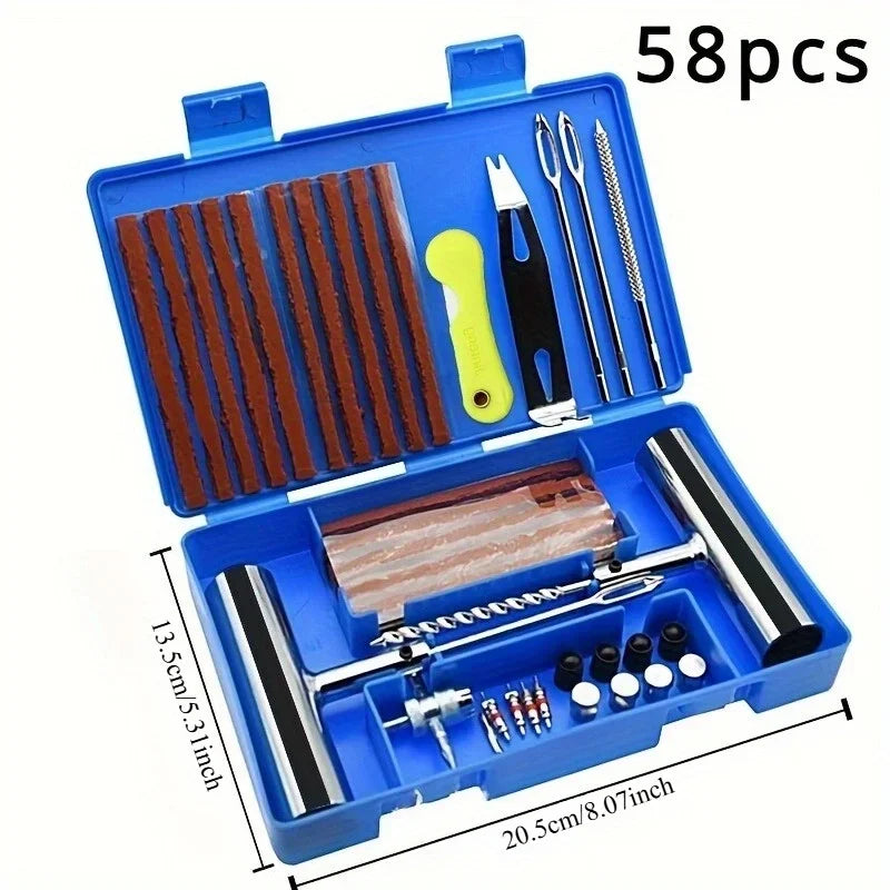 Kit de Réparation Pneus Tubeless – Urgence Route & Tout-Terrain