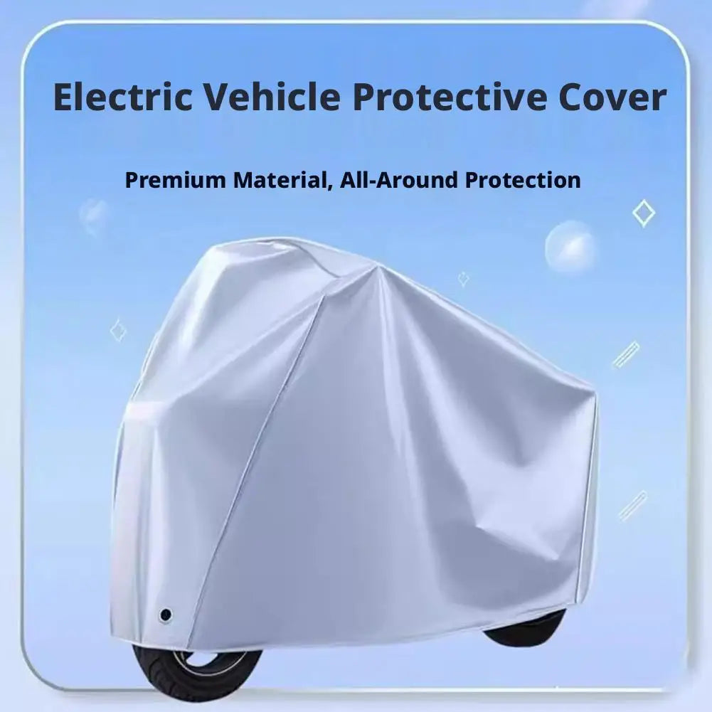 Housse de protection pour voiture, moto, voiture électrique, pare-soleil, coupe-vent, isolation thermique, imperméable, anti-poussière, housse spéciale anti-pluie