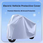 Housse de protection pour voiture, moto, voiture électrique, pare-soleil, coupe-vent, isolation thermique, imperméable, anti-poussière, housse spéciale anti-pluie