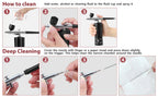 Aérographe avec compresseur aérographe peinture Mini pistolet de pulvérisation pour peinture modèle pistolet de pulvérisation aérographe compresseur pistolet de peinture