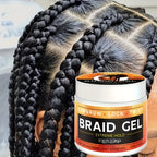 Stylage tressage Gel cire carburateur longue durée forte tenue pommade Anti-frisottis lisse finition des cheveux façonnage contrôle des bords des cheveux