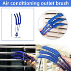 Ensemble de brosses de détail de voiture, kit de livres automatiques ultime pour l'entretien des évents, brosse de dégagement tative de sortie d'air de voiture