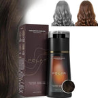 Shampoing de teinture capillaire pour cheveux gris pour femmes et hommes, Kit de teinture capillaire naturelle, Semi-permanent, noir, marron, violet, 200ml
