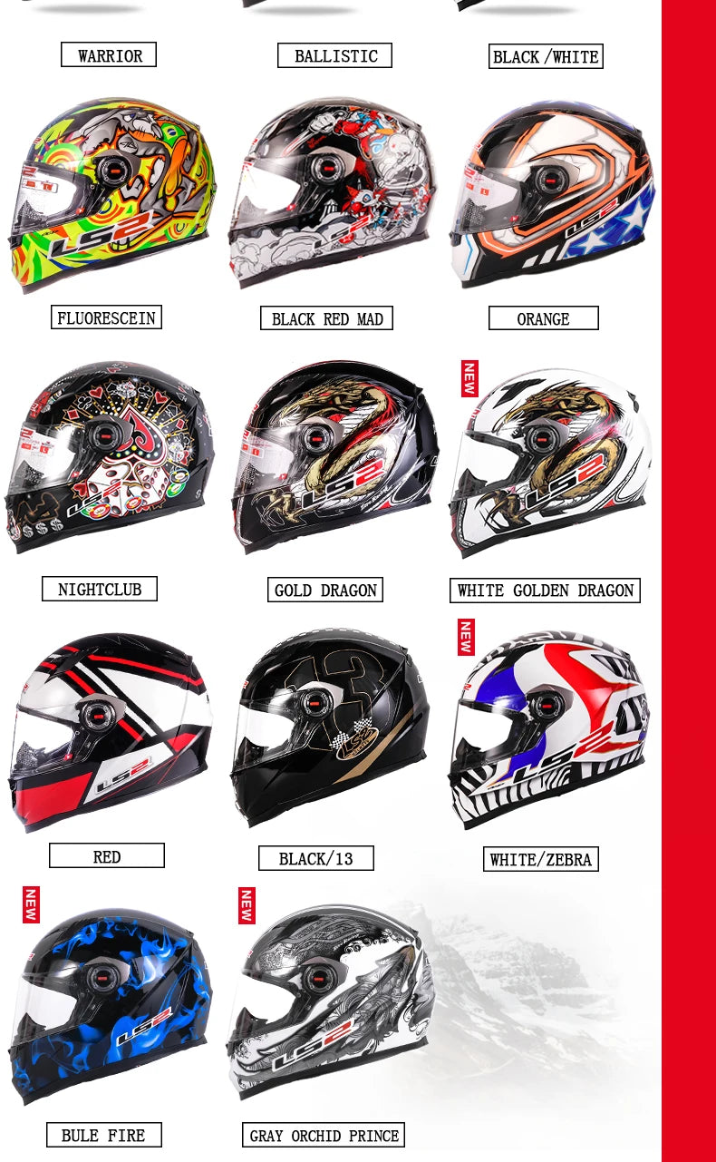 LS2 Casque intégral Masculino ls2 FF358 Motocross course homme femme Casco Moto Casque sans pompe qualité approuvée ECE