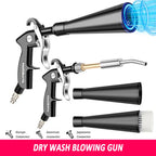 Pistolet de nettoyage de voiture haute pression, pistolet à air comprimé pour le detailing automobile, lavage à sec, outils professionnels de nettoyage intérieur de voiture
