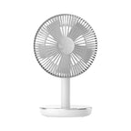 7200mAh ventilateurs rechargeables ventilateur de bureau Portable bureau à domicile dortoir USB petit ventilateur électrique circulateurs d'air ventilateur de Table à vent élevé