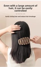 Brosse à cheveux en poils de sanglier, peigne antistatique, peigne de Massage de coiffure, brosse à cheveux bouclée, outils de coiffure pour Salon de coiffure, outils de maquillage
