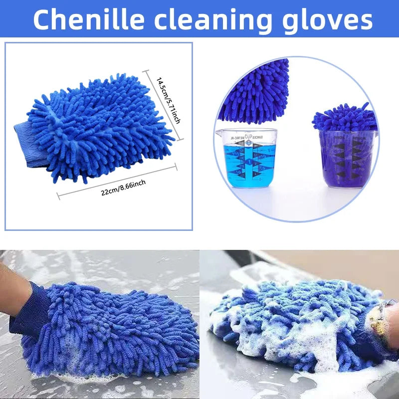 Ensemble de brosses de détail de voiture, kit de livres automatiques ultime pour l'entretien des évents, brosse de dégagement tative de sortie d'air de voiture