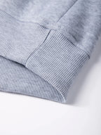 Sweat-shirt à col rond pour hommes, couleur unie, printemps, extérieur, décontracté, quotidien, manches longues, pull à capuche, vêtements de sport pour hommes
