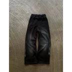 Pantalon droit homme style rétro gothique punk imprimé 3D pour le sport et les loisirs, collection été 2026 – Pantalon ample streetwear pour homme