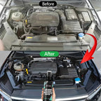 Nettoyeur de baie de moteur de voiture, restaurateur, produit de nettoyage de décontamination puissant pour compartiment moteur, produit de polissage de nettoyage de voiture