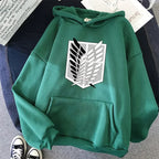 Sweats à capuche Shingeki No Kyojin, Attaque des Titans, PVD, Anime japonais, Vêtements Manga, Eren Yeager