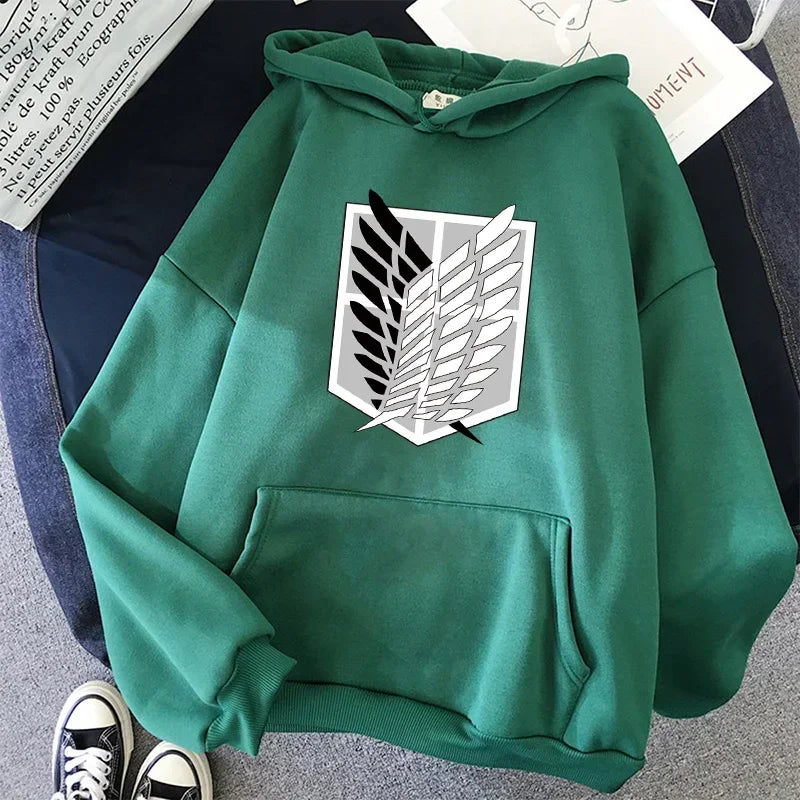 Sweats à capuche Shingeki No Kyojin, Attaque des Titans, PVD, Anime japonais, Vêtements Manga, Eren Yeager