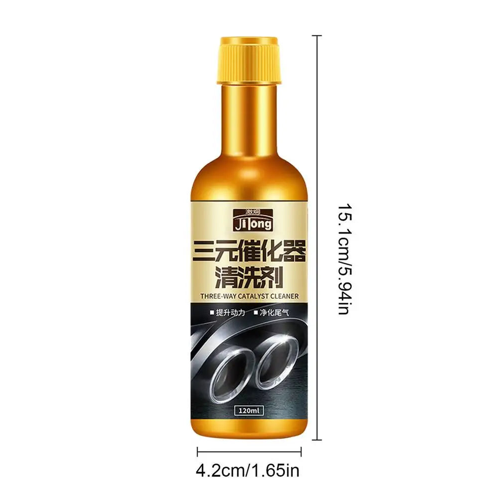 Agent de nettoyage catalytique à 3 voies pour moteur de voiture, dissolvant de carbone pour carburateur automobile, nettoyeur de moteur de 120ml, nettoyeur de convertisseur catalytique d'huile