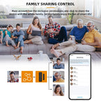 Capteur de porte WiFi ou Zigbee, avec application Tuya Smart Life, alerte de fenêtre, détecteur magnétique, capteur de porte de maison sans fil