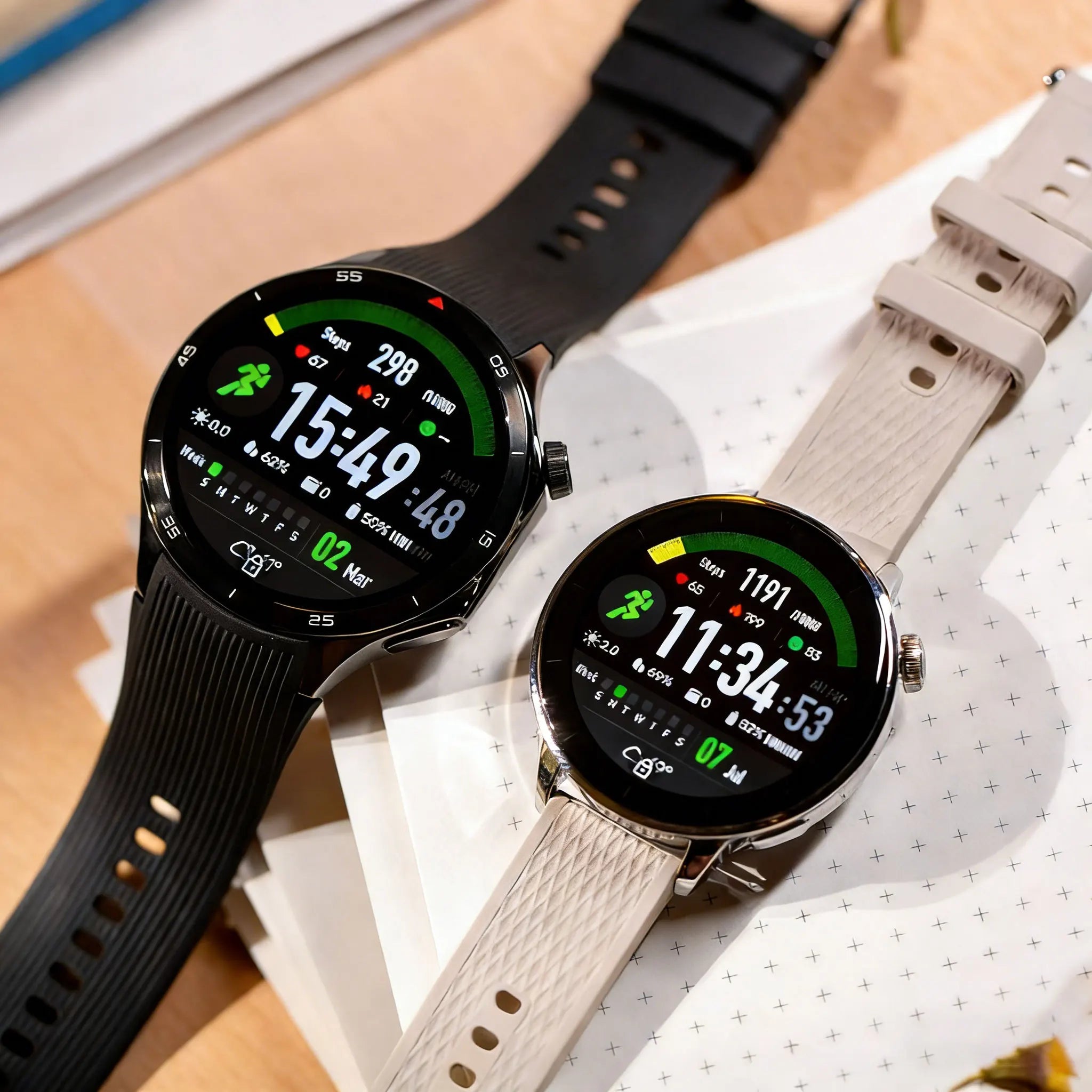 Montre connectée OnePlus Watch Lite version globale, écran AMOLED 1,46'', jusqu'à 10 jours d'autonomie, IP68, BT 5.2, plus de 100 modes sportifs