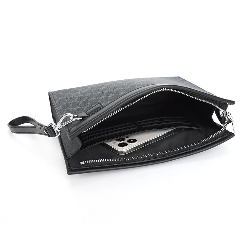 Nouveaux hommes pochettes sacs homme portefeuilles enveloppe sac sac à main affaires mâle téléphone pochettes concepteur hommes sacs bracelets sacs