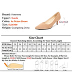 Femmes daim chaussures simples 5CM mode bout pointu sans lacet talons hauts printemps automne bouche peu profonde pompes à talons aiguilles grande taille 45 46