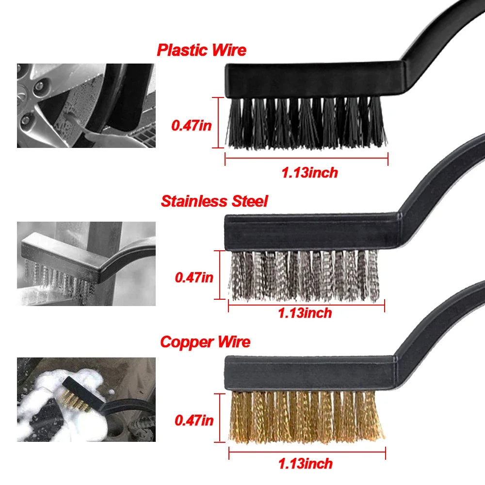 Ensemble de brosses de détail de voiture, kit de livres automatiques ultime pour l'entretien des évents, brosse de dégagement tative de sortie d'air de voiture