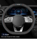 Housse de volant de voiture en daim et cuir, pour Changan UNI-K UNI-T CS15 CS35 CS55 CS75 PLUS CS85 Coupe CS95 Alsvin CX70, accessoires
