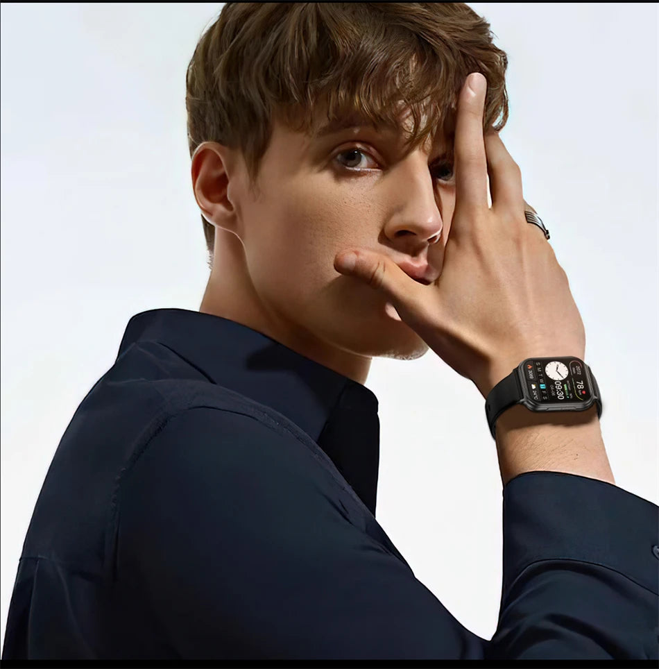 Nouvelle montre connectée 2026 pour femmes, suivi sportif et de forme physique, étanche IP68, fréquence cardiaque 24h intégrée, appels Bluetooth, montre connectée tendance pour femmes