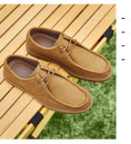 Chaussures de marche en cuir de vache pour hommes, mocassins décontractés à semelle Durable, à la mode, nouvelle collection printemps-automne 2026