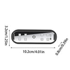 Éclairage ambiant voiture USB Rechargeable porte de voiture lumière bienvenue courtoisie lumière voiture atmosphère avertissement lampes coloré clignotant lumière