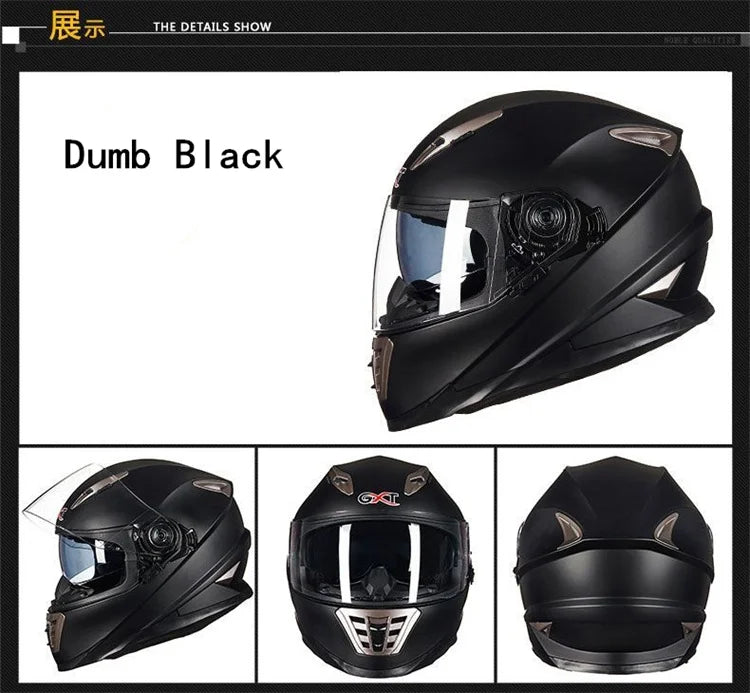 Casques De Moto intégraux Dernier course De descente Moto équitation Casco Capacete De Moto DOT approuvé pour hommes femmes Kask GXT