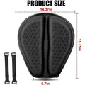 Coussin de siège de Moto 3D nid d'abeille anti-dérapant coussin de siège de Moto en Gel soulagement de la pression coussin de siège de Ride accessoires de Moto