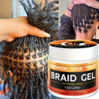 Stylage tressage Gel cire carburateur longue durée forte tenue pommade Anti-frisottis lisse finition des cheveux façonnage contrôle des bords des cheveux