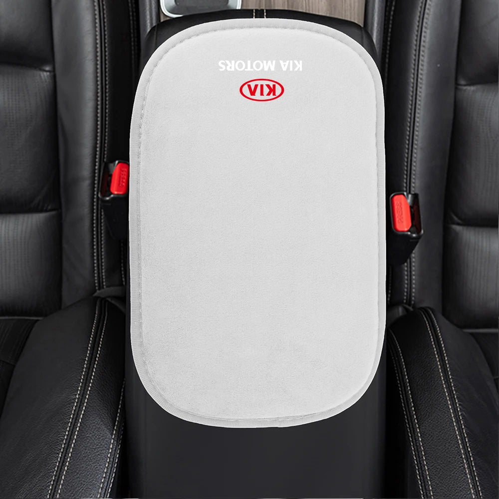 Coussin de boîte d'accoudoir de voiture, coussin de Protection pour Console centrale automatique, pour KIA Ceed Sorento K3 Rio Sportage Picanto Optima Cadenza Cerato K5