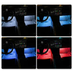 Lumière d'ambiance Led pour voiture, avec USB 5V, universelle, pour intérieur de voiture, éclairage de rétro-éclairage, néons décoratifs automobiles