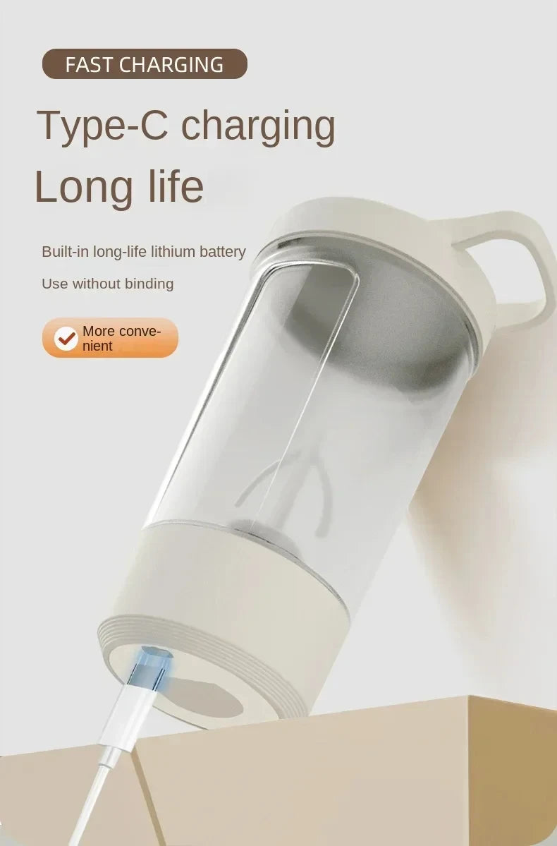 Shaker électrique Intelligent à agitation automatique de 450ml, pour remplacement de repas, tasse de mélange de Sport Portable
