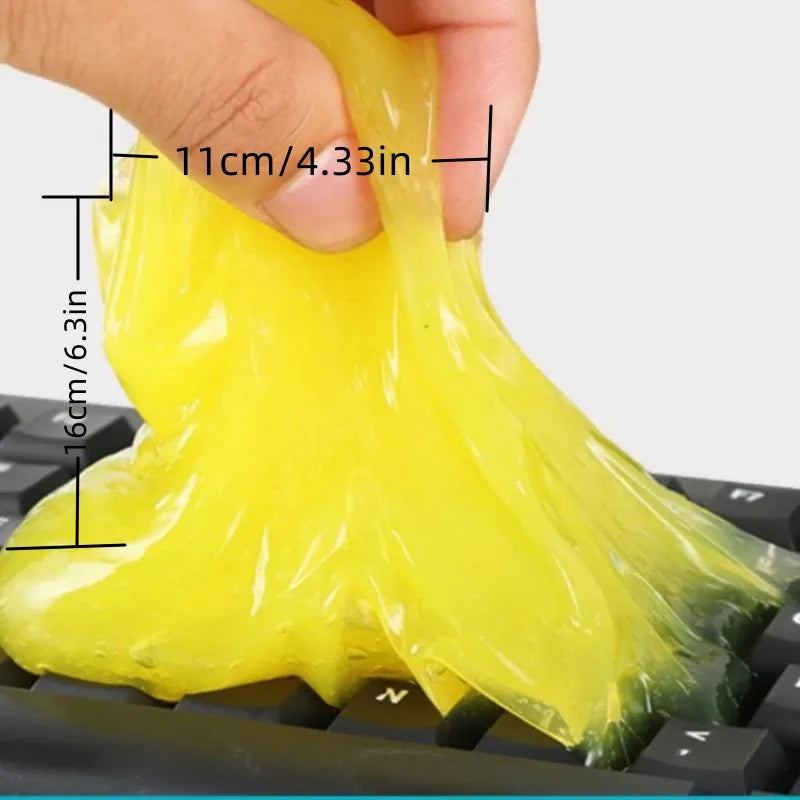 Gel de nettoyage de voiture-outil universel de nettoyage de poussière pour mastic de détail intérieur de ventilation automobile