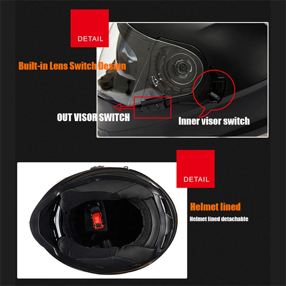 Casques De Moto intégraux Dernier course De descente Moto équitation Casco Capacete De Moto DOT approuvé pour hommes femmes Kask GXT