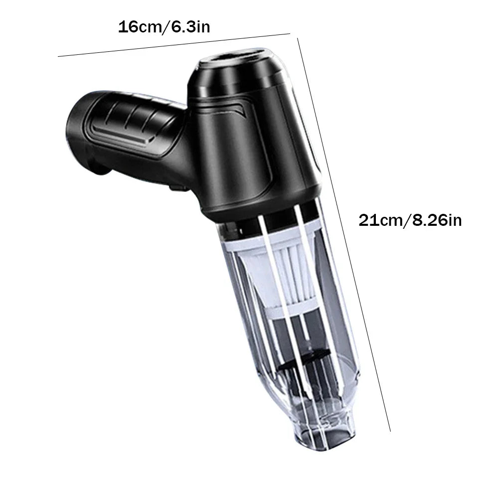 Aspirateur monté sur voiture Suitu, aspirateur sec et humide sans fil à double usage pour maison et voiture, VA portable haute puissance