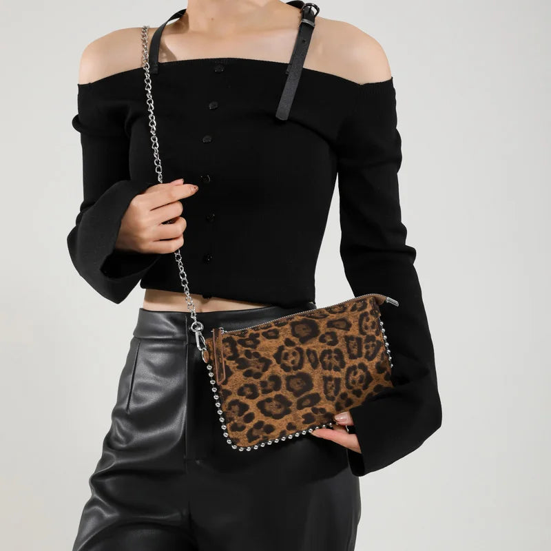 Sacs à bandoulière Design de couleur unie pour femmes chaîne de mode sacs à Main de téléphone portable Sac à bandoulière de mode Sac A Main femme