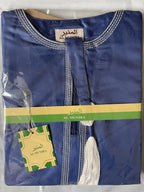 Nouveaux hommes musulmans à manches longues Robe pull Abaya Daffah Jubba Thobe Pakistan saoudien arabe caftan Islam vêtements Robe de prière Afghan