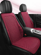Coussin de siège avant de voiture confortable et respirant, housses Premium simples avec protection antidérapante, convient à la plupart des voitures, 1 pièce