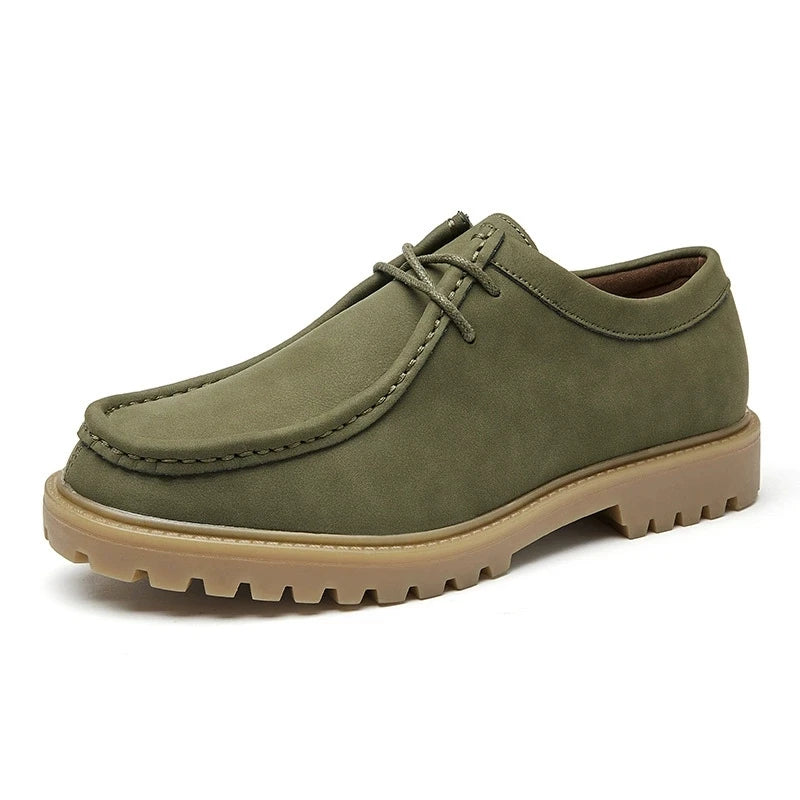 Chaussures de marche en cuir de vache pour hommes, mocassins décontractés à semelle Durable, à la mode, nouvelle collection printemps-automne 2026