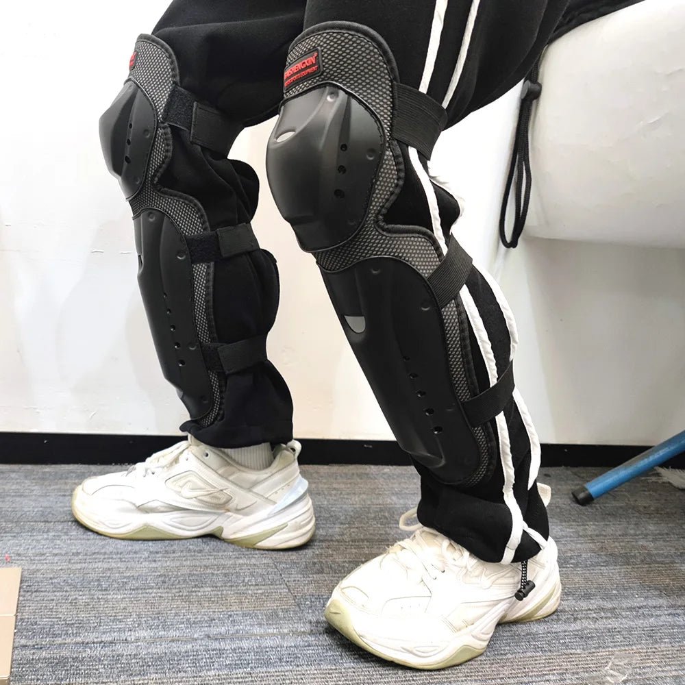 Accessoires de moto, équipement de protection d'équitation, 4 pièces/ensemble, genouillères et coudières, protections de patinage pour Motocross - FATAONAccessoires de moto, équipement de protection d'équitation, 4 pièces/ensemble, genouillères et coudières, protections de patinage pour MotocrossAccessoires MotoFATAON