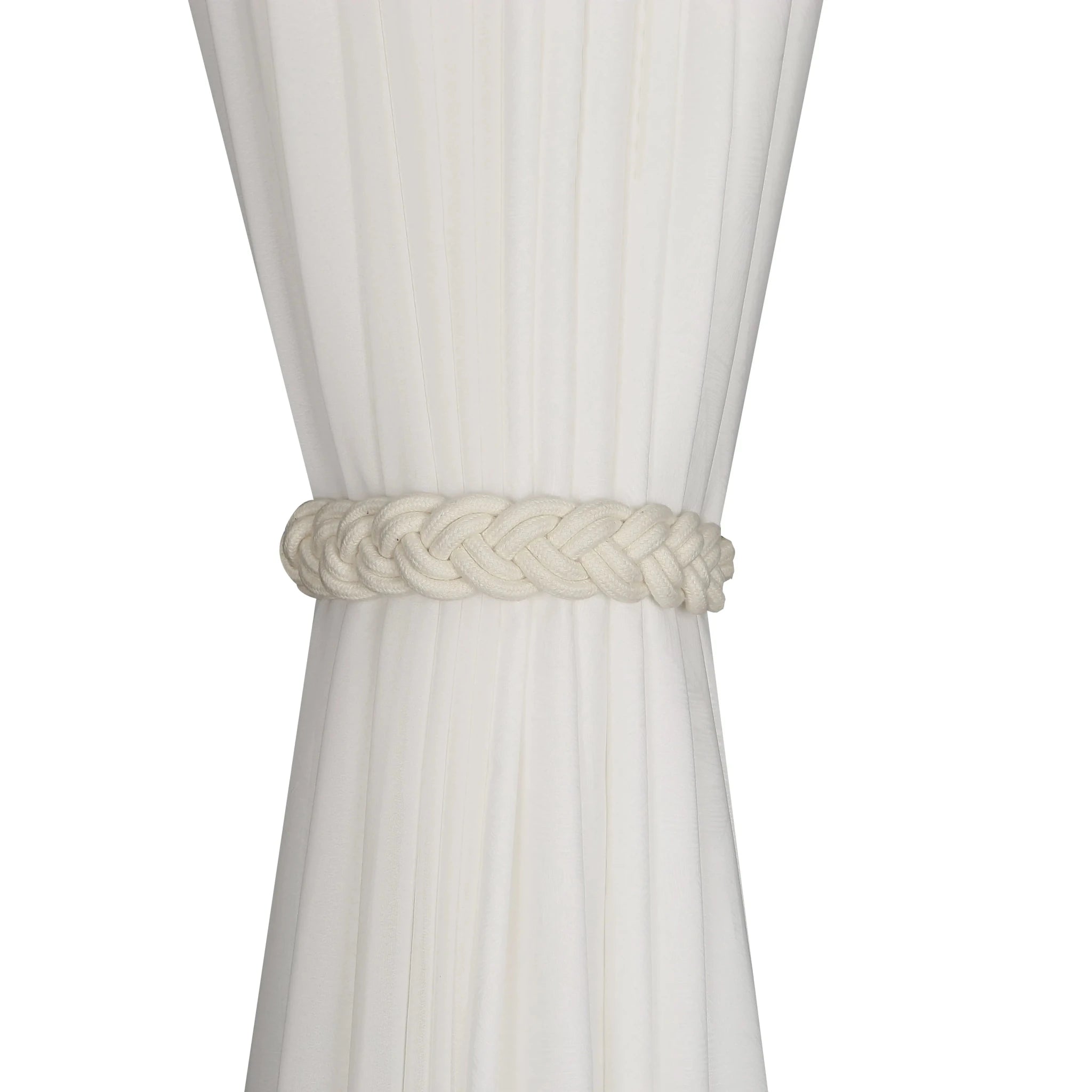 Accessoires De pièce De sangle De maintien De Cortina d'agrafe magnétique De Attache Rideau De torsion tissée à la main De Tie back De rideaux gordijn embrasses - FATAONAccessoires De pièce De sangle De maintien De Cortina d'agrafe magnétique De Attache Rideau De torsion tissée à la main De Tie back De rideaux gordijn embrassesSolutions MaisonFATAON